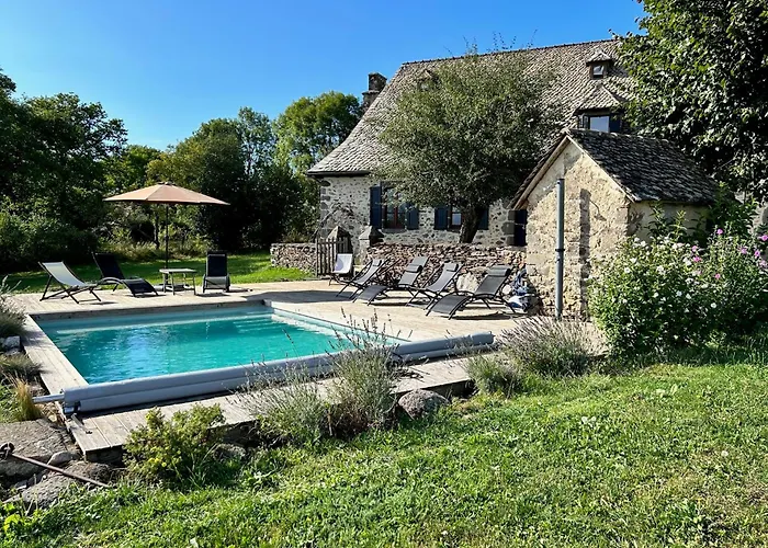 Maison Typique Auvergnate, Piscine Et Four A Pain *